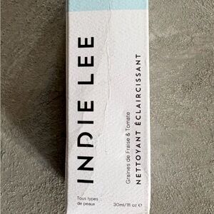 Indie Lee Brightening Cleanser Starwberry Seed Tomato 1 oz. New. Free Shipping